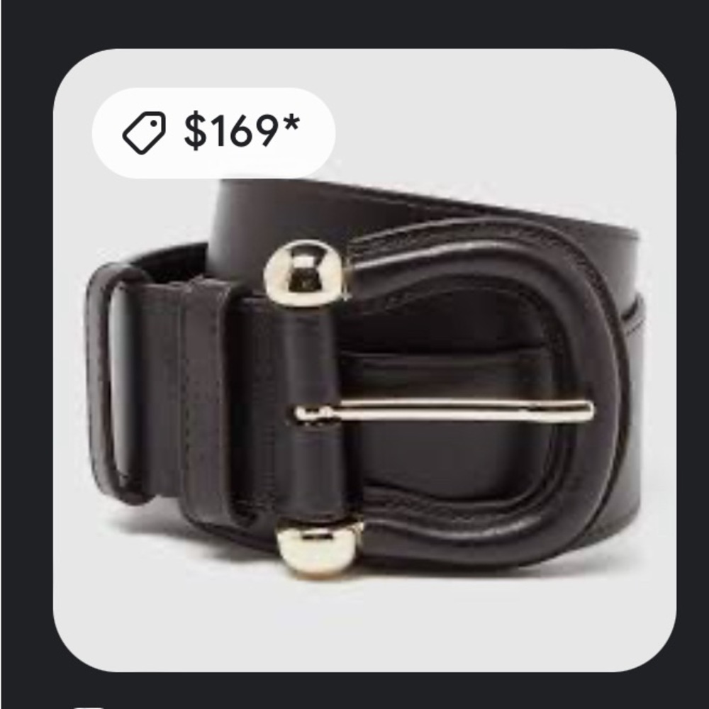 Black Burberry belt - Picture 6 of 7